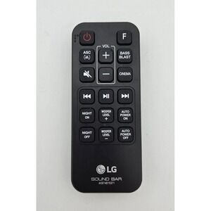 Genuine‎ AKB75515301 Remote Control for LG Sound Bar System Replacement OEM